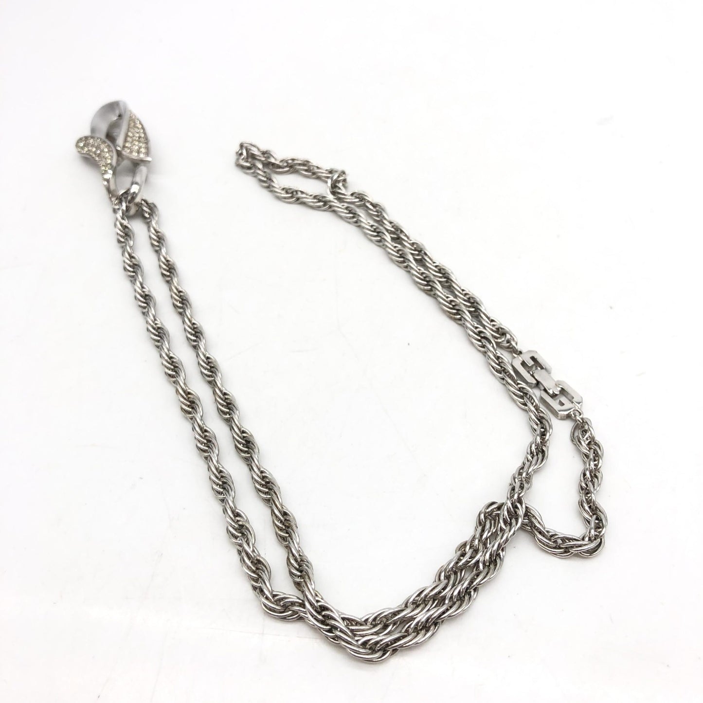 Givenchy Vintage Rope Twist Necklace