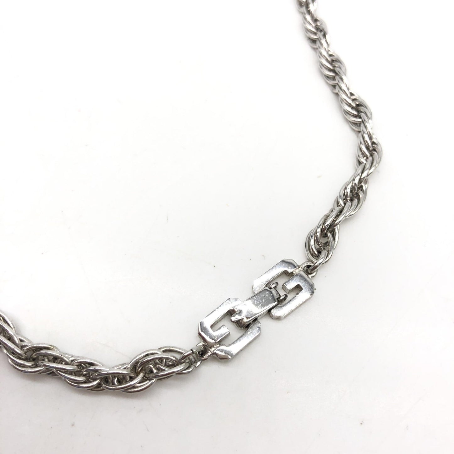 Givenchy Vintage Rope Twist Necklace