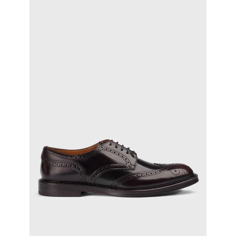 Doucal's Brown Leather Oxfords And Derbies