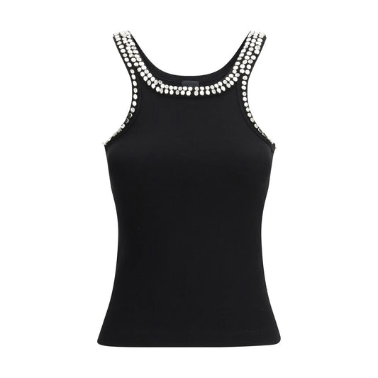 PINKO Black Cotton Top