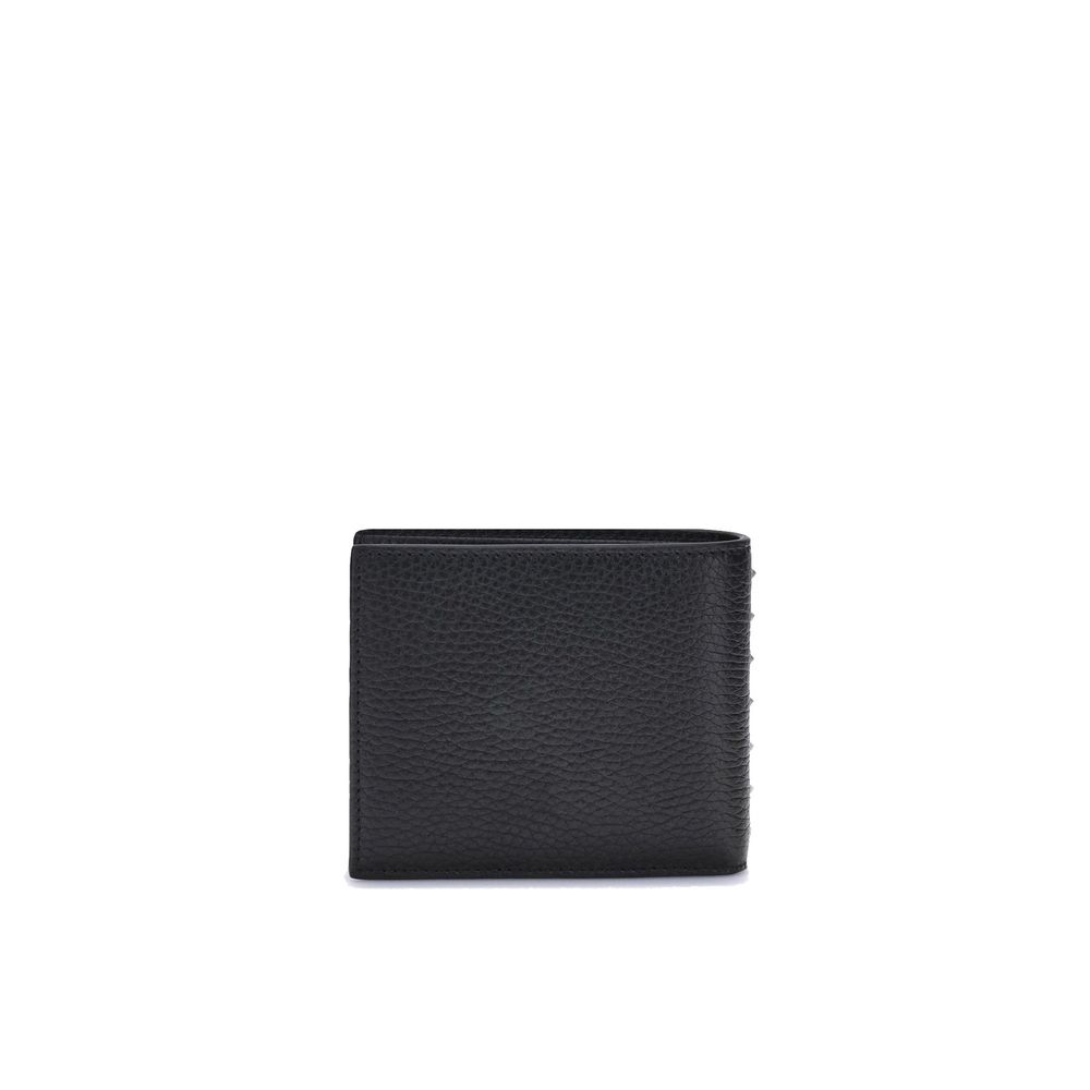 Valentino Garavani Black Leather Wallet