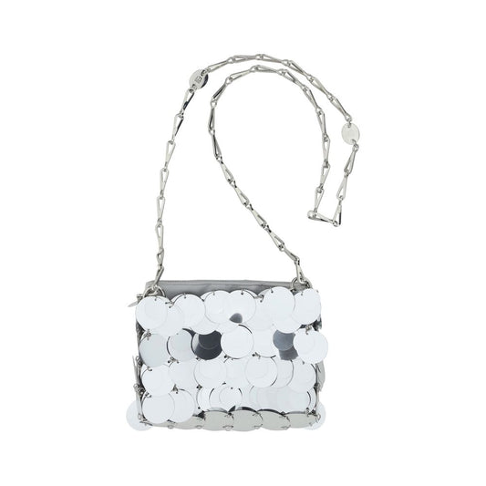 Rabanne Light Blue Polyurethane Shoulder Bag