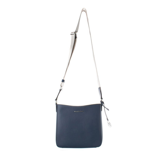 Michael Kors Blue Canvas Crossbody Bag