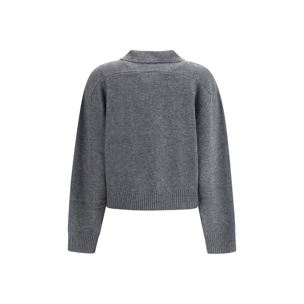 Loulou De Saison Gray Cashmere Cashmere Sweater