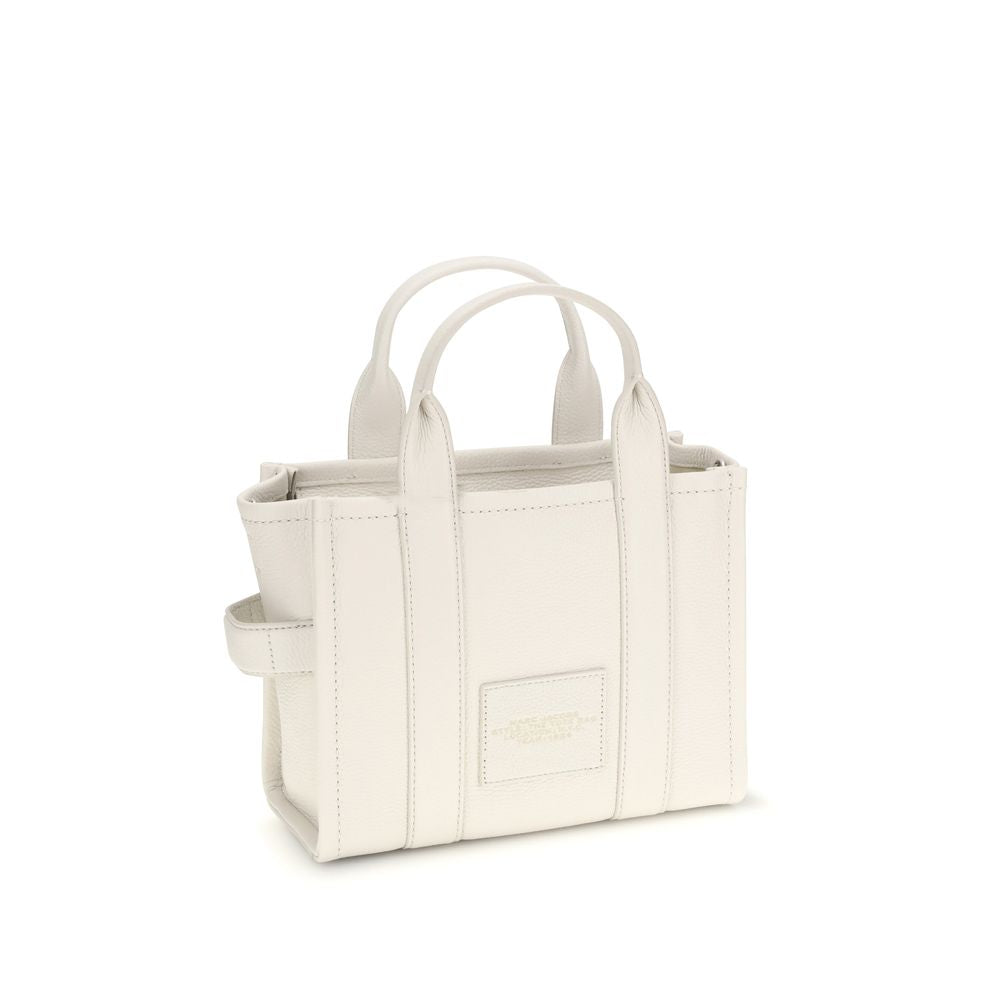 Marc Jacobs White Calf Leather Bos Taurus Handbag