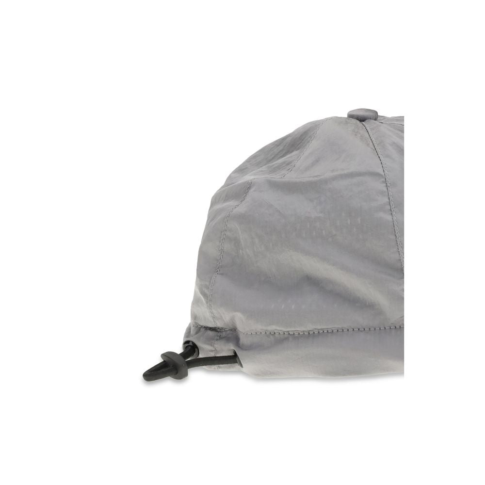 Stone Island Gray Nylon Cap (Baseball Hat)