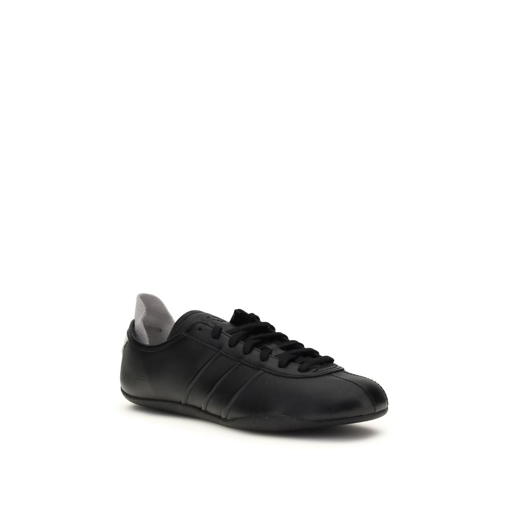 Y-3 Black Rubber Athletic Sneakers