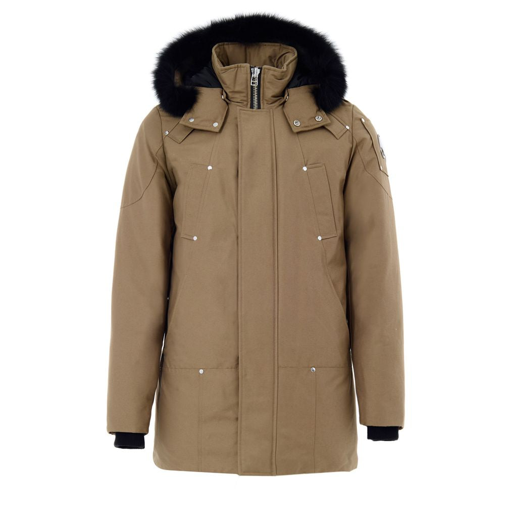 Moose Knuckles Beige Nylon Parka