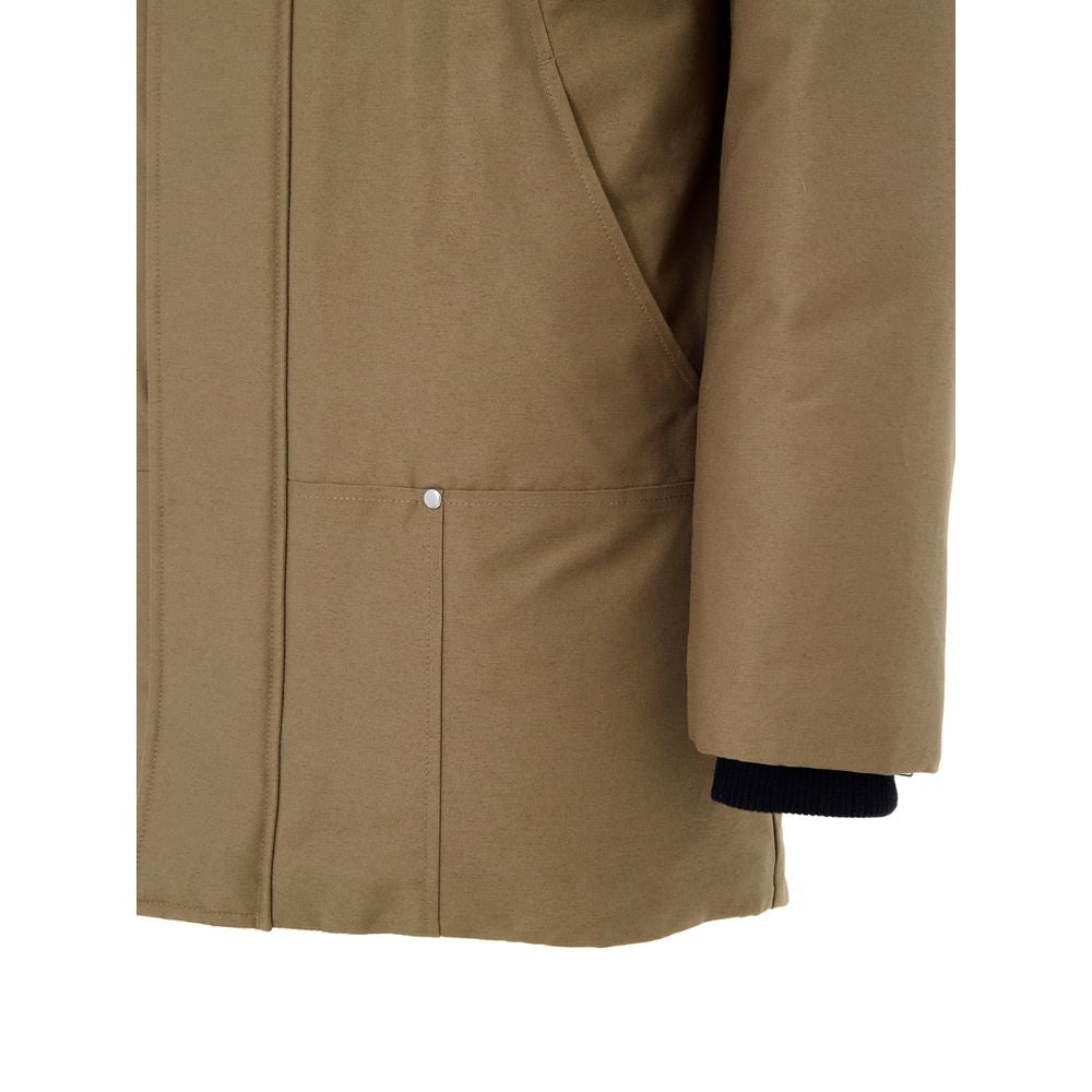 Moose Knuckles Beige Nylon Parka