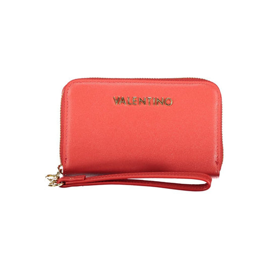 Mario Valentino Rosso Poliuretano Women Wallet