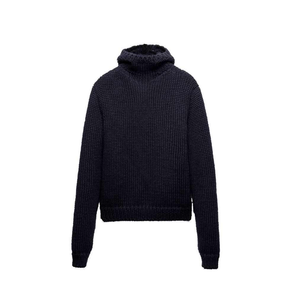 Prada Blue Wool Sweatshirt