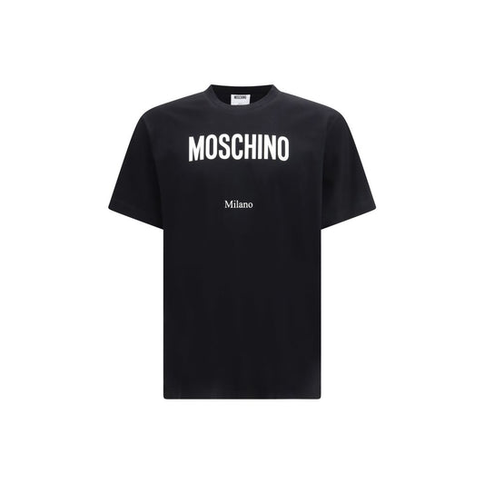 Moschino Black Cotton T-Shirt