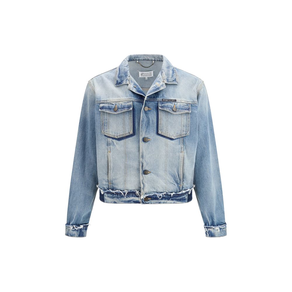 Maison Margiela Blue Cotton Denim Jacket