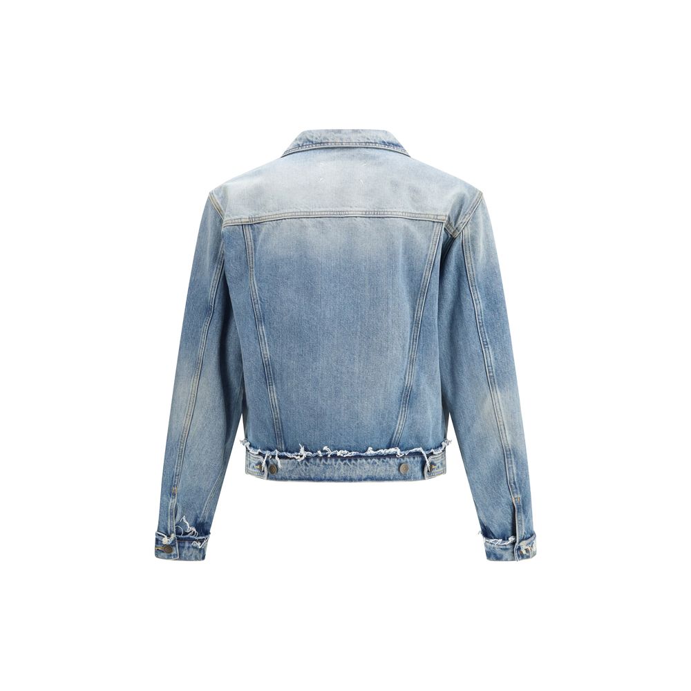 Maison Margiela Blue Cotton Denim Jacket