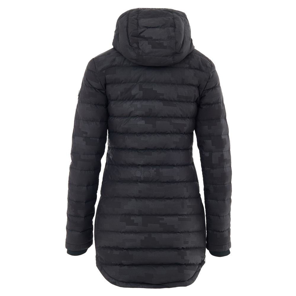 Moose Knuckles Black Nylon Coat