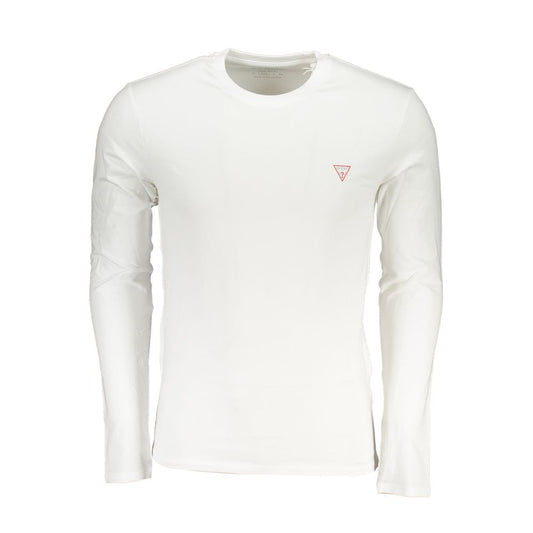 Guess Jeans White Cotton Men's T-Shirt