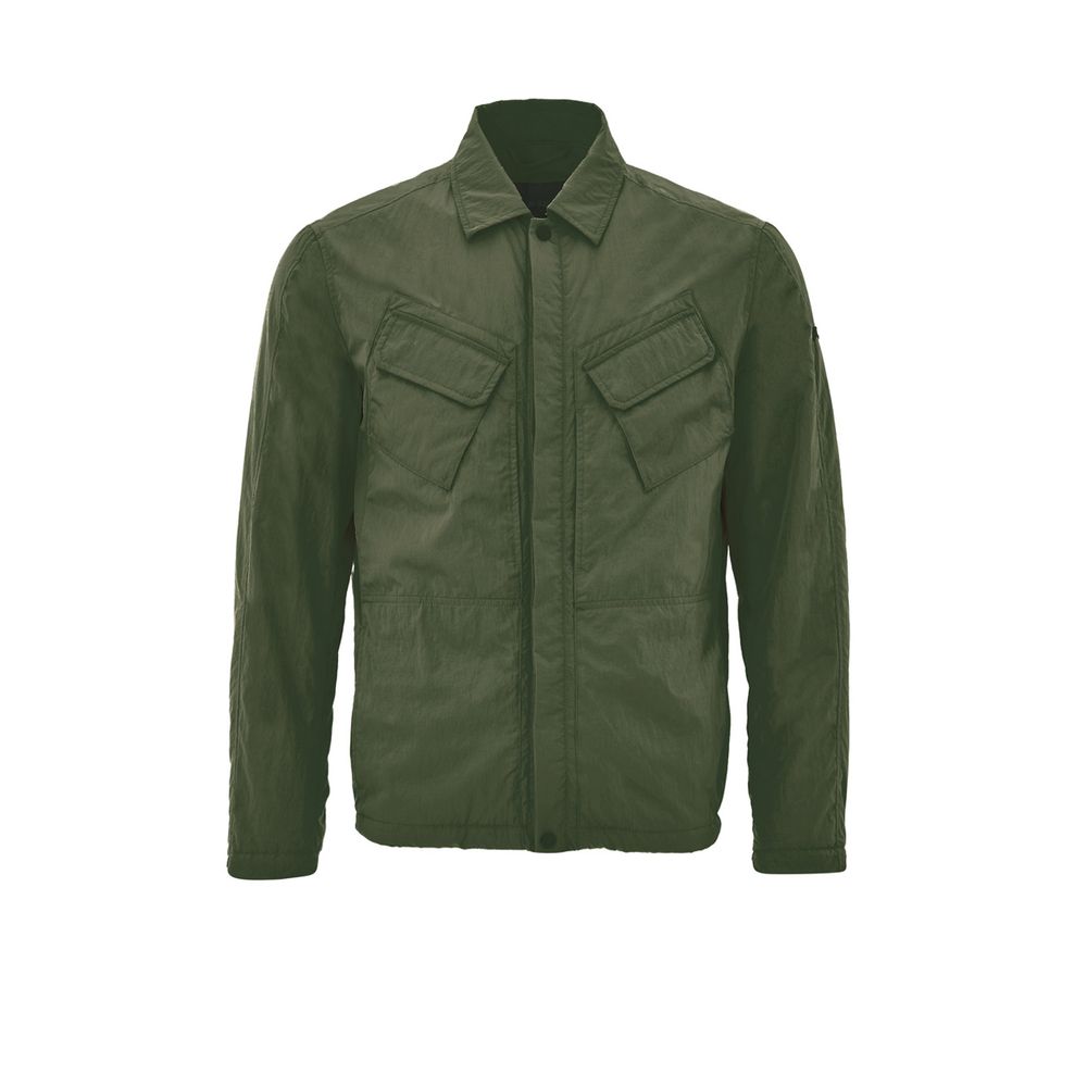 Paul & Shark Green Polyester Coat