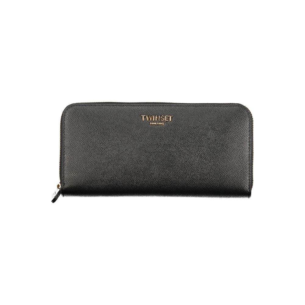 Twinset Nero Poliuretano Women Wallet