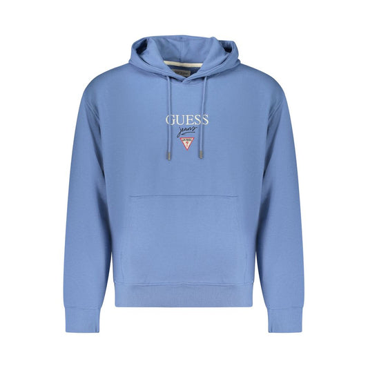 Guess Jeans Azzurro Cotton Men Sweatshirt