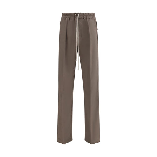 Rick Owens Brown Viscose Casual Pants