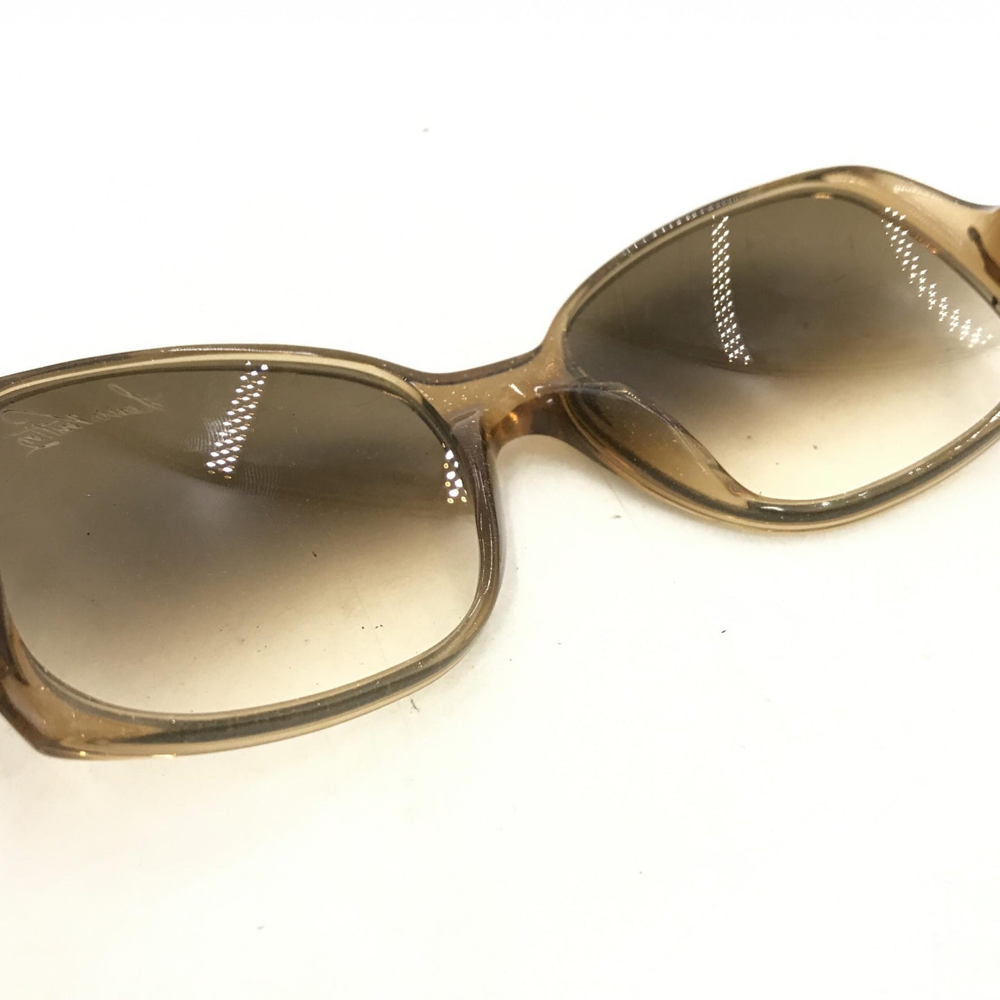Louis Vuitton Brown Speckling Acetate Frame Sunglasses