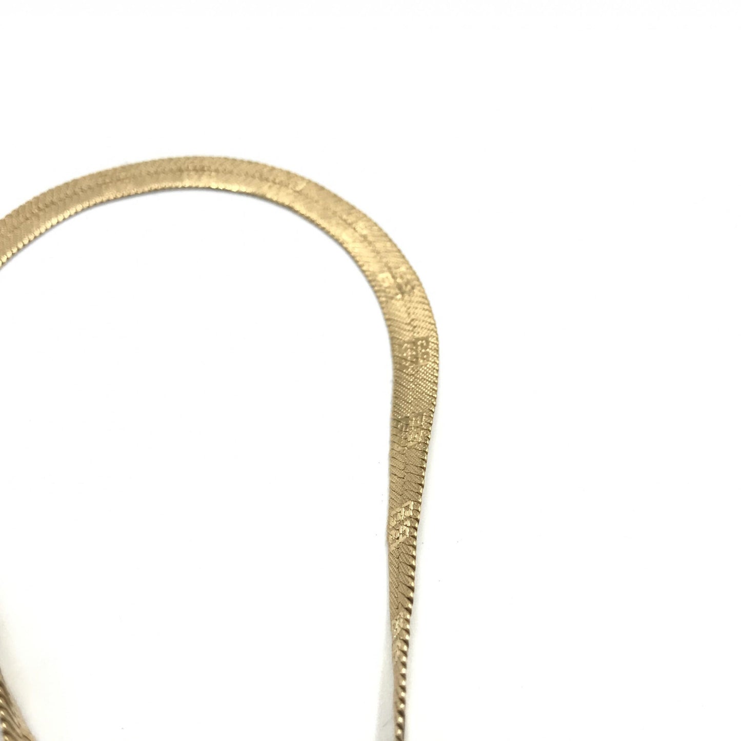 Givenchy Gold-Plated Herringbone Chain Bracelet