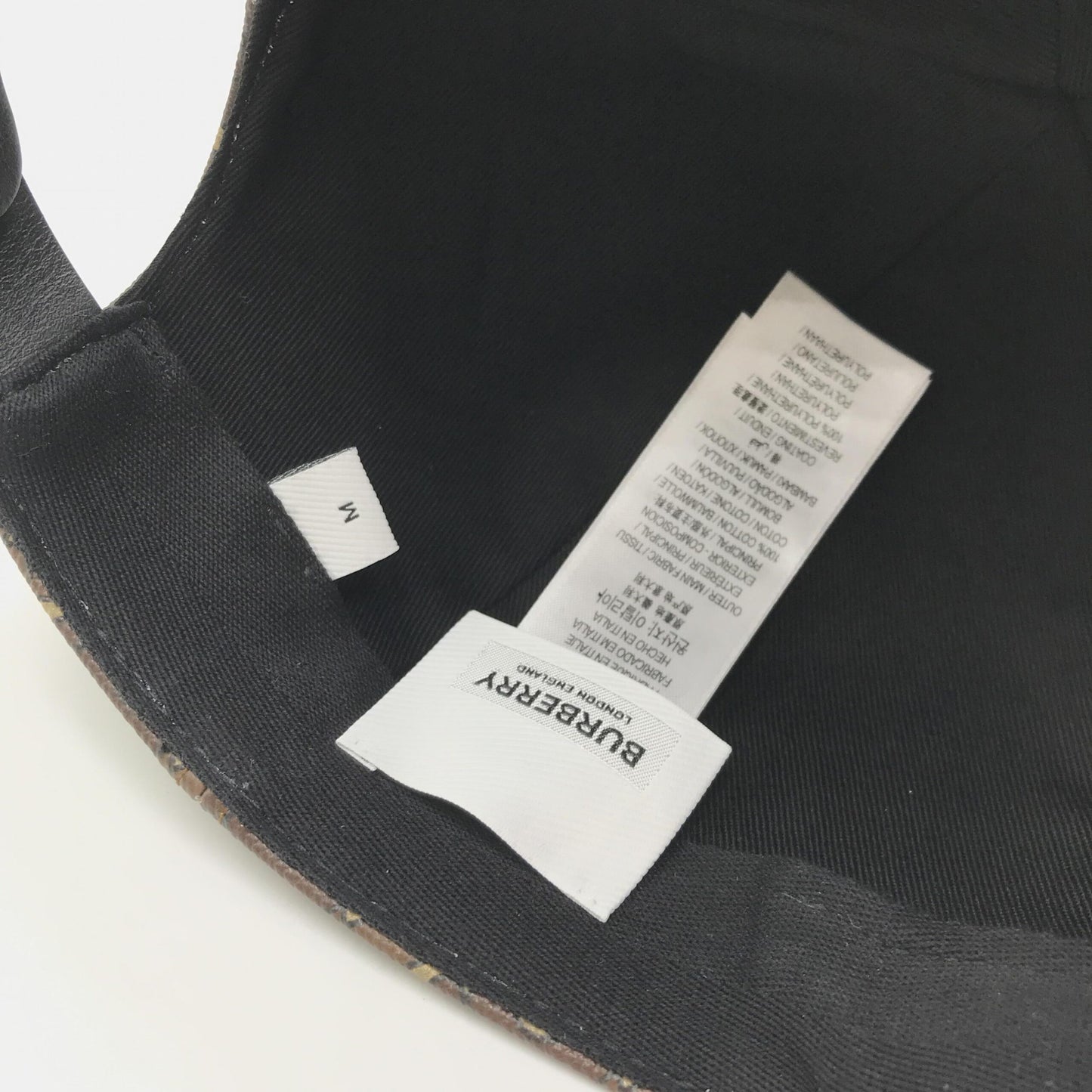 Burberry TB Monogram Baseball Cap In Brown