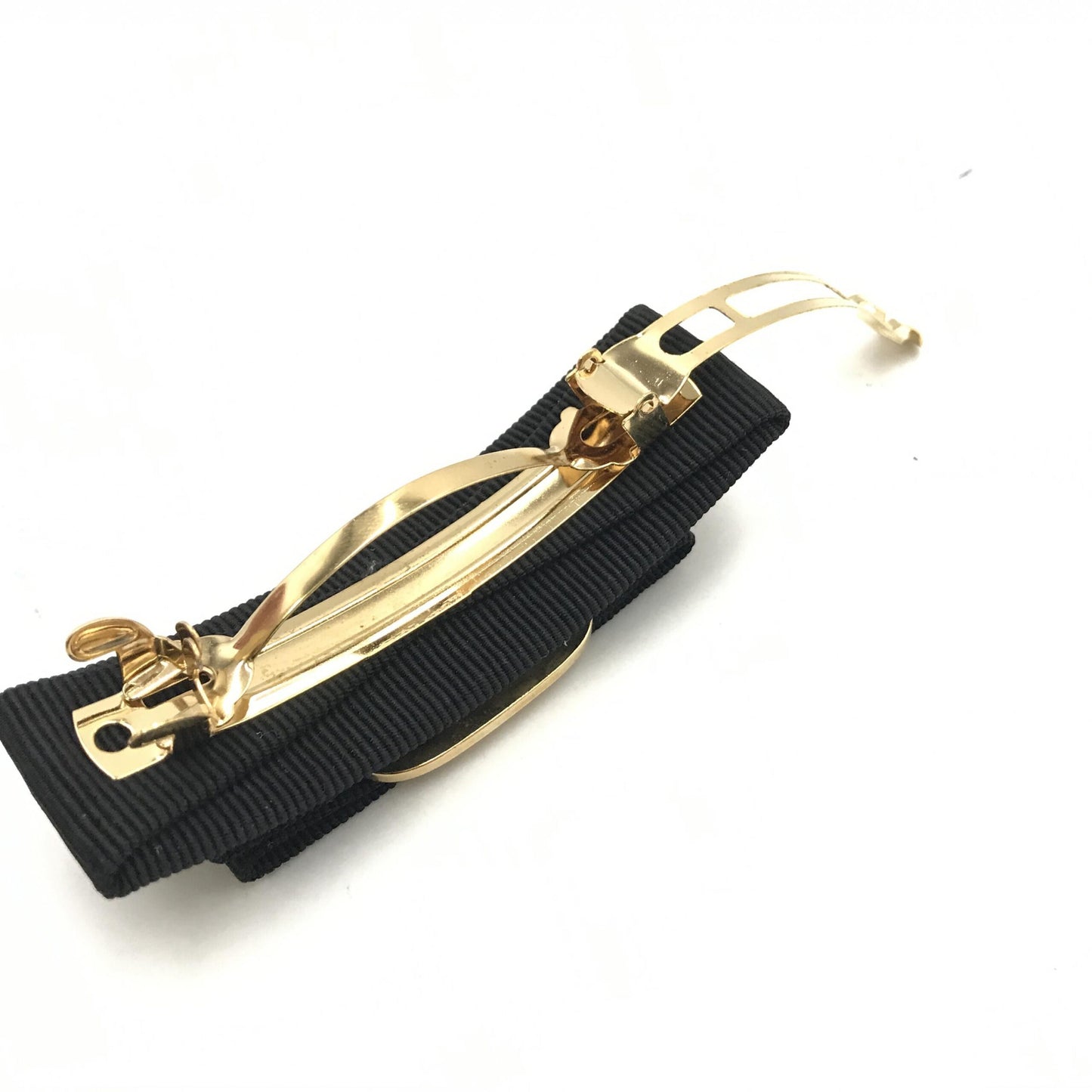 Salvatore Ferragamo Vara Hair Clip In Black