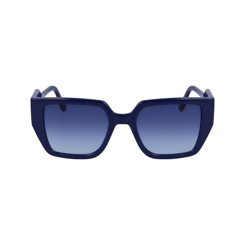 Karl Lagerfeld Blue Injected Sunglasses