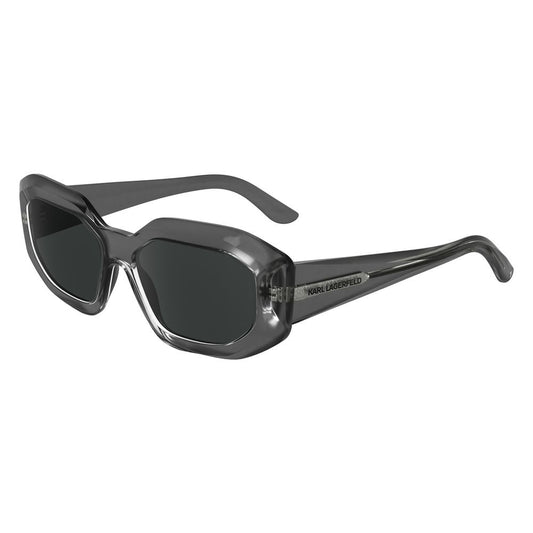 Karl Lagerfeld Gray Injected Sunglasses