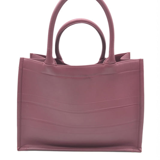 Christian Dior Leather Book Tote Bag