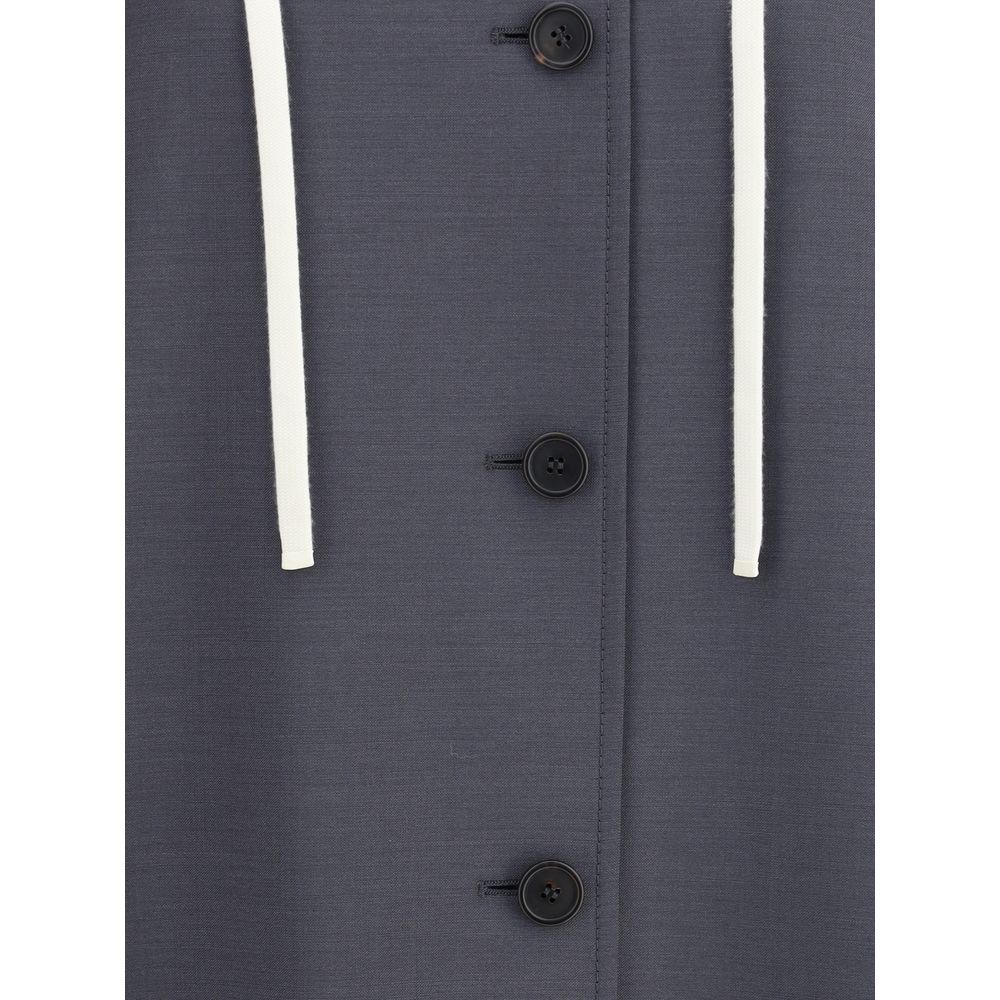 Miu Miu Gray Mohair Coat