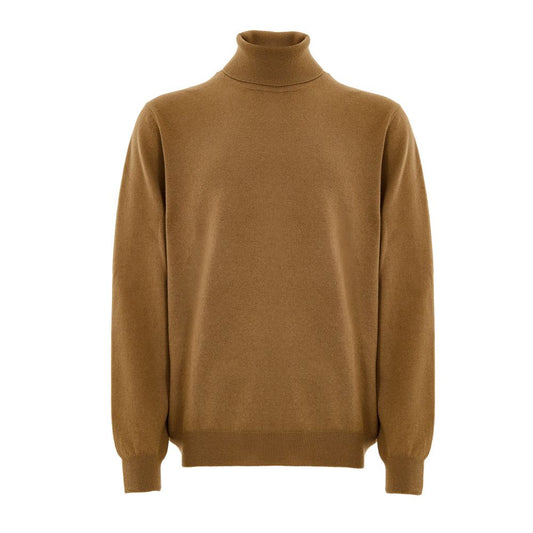 Gran Sasso Brown Wool Turtleneck