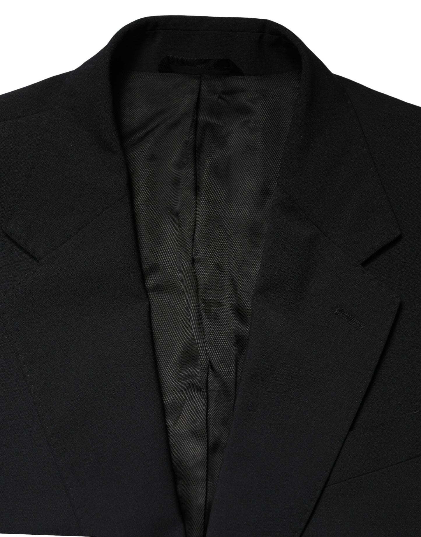 Dolce & Gabbana Black MARTINI Single Breasted Tuxedo Blazer