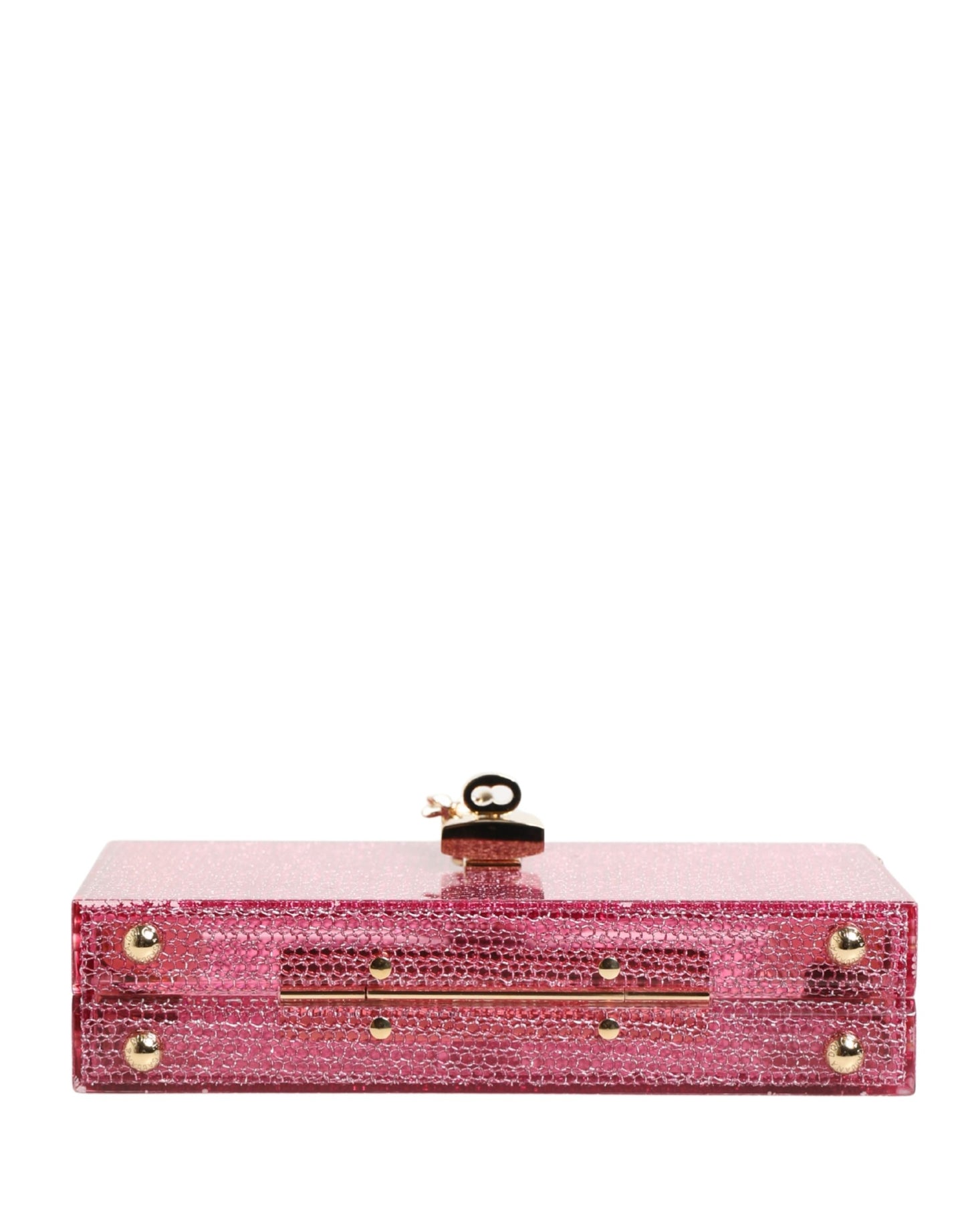 Dolce & Gabbana Pink DOLCE BOX Clutch Crossbody Women Evening Borse Bag