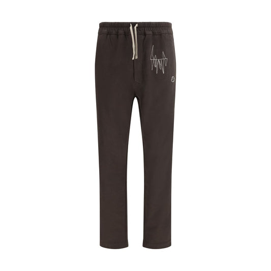 Moncler x Rick Owens Brown Cotton Athletic Pants