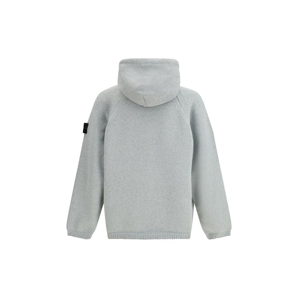 Stone Island Gray Polyester Sweatshirt