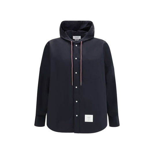 Thom Browne Black Polyamide Sweatshirt