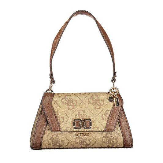 Guess Jeans Marrone Poliuretano Women Handbag