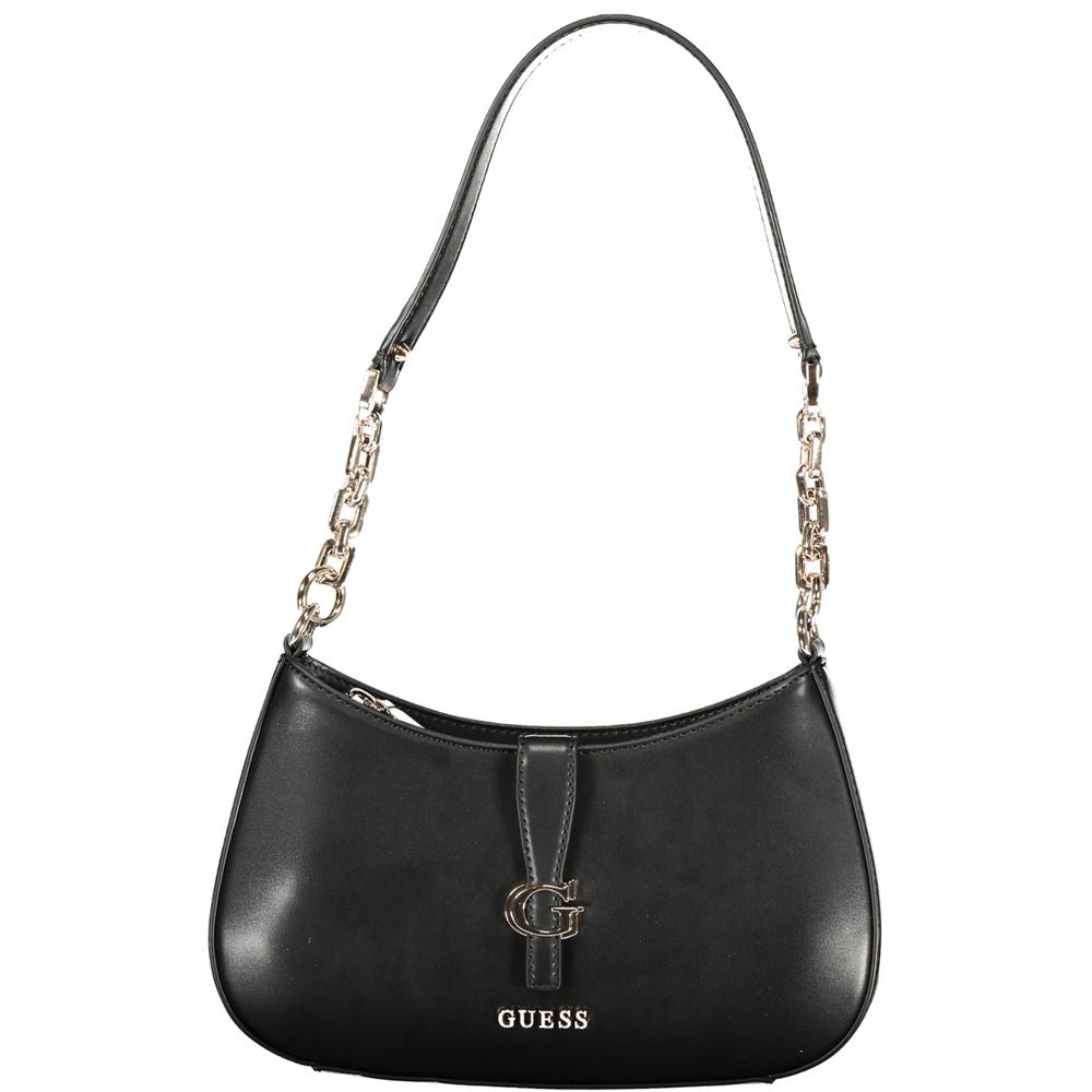 Guess Jeans Black Polyurethane Women Handbag
