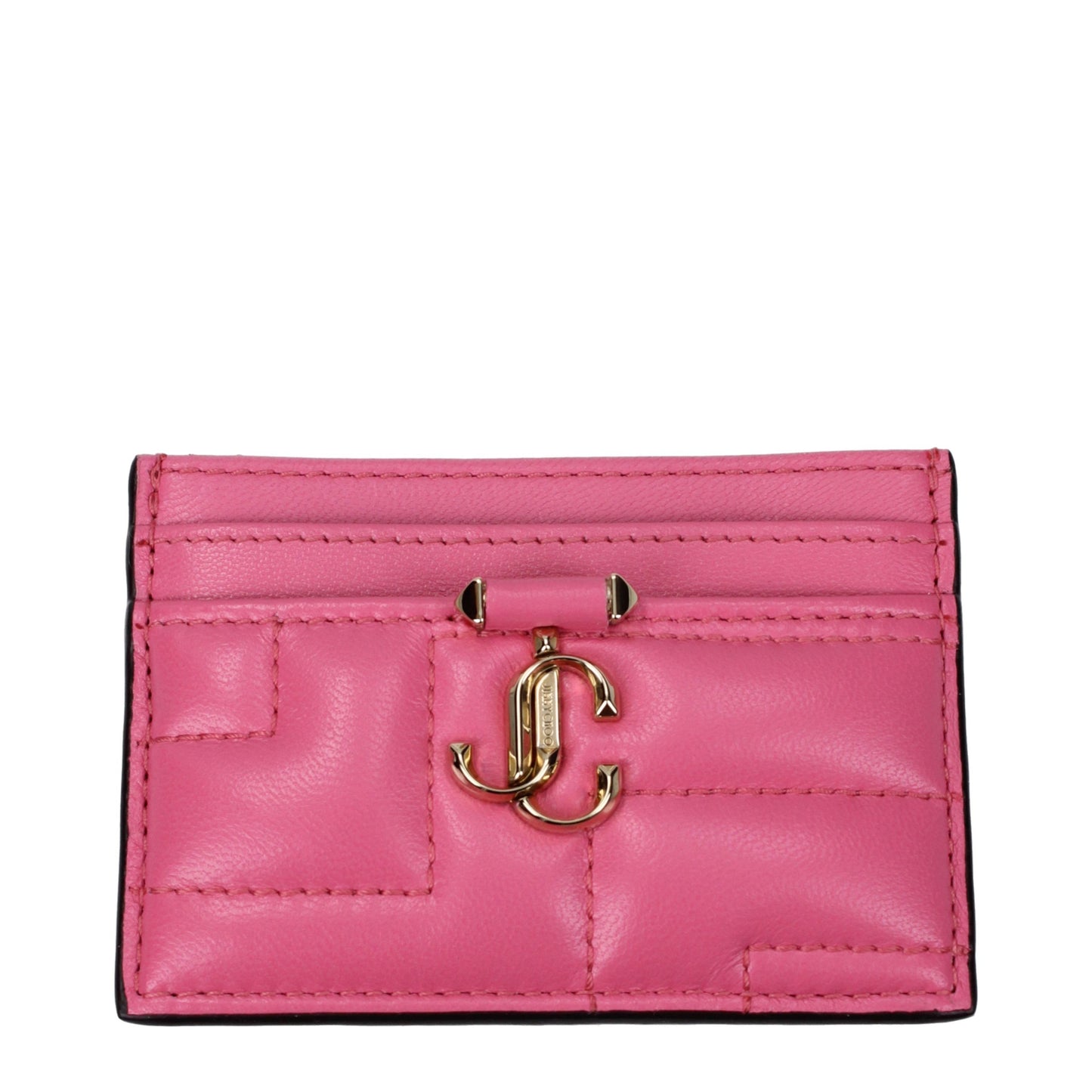 Jimmy Choo Pink Leather Cardholder