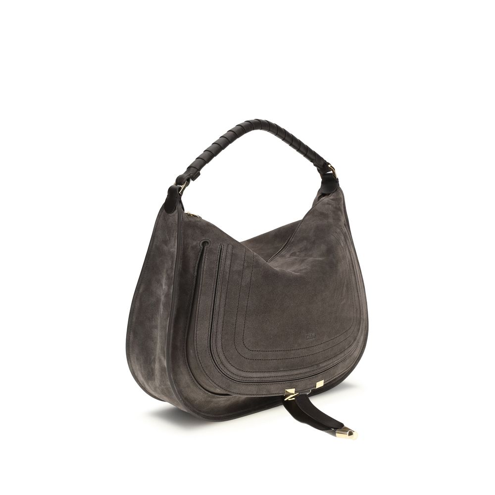 Chloé Brown Calf Leather Bos Taurus Shoulder Bag