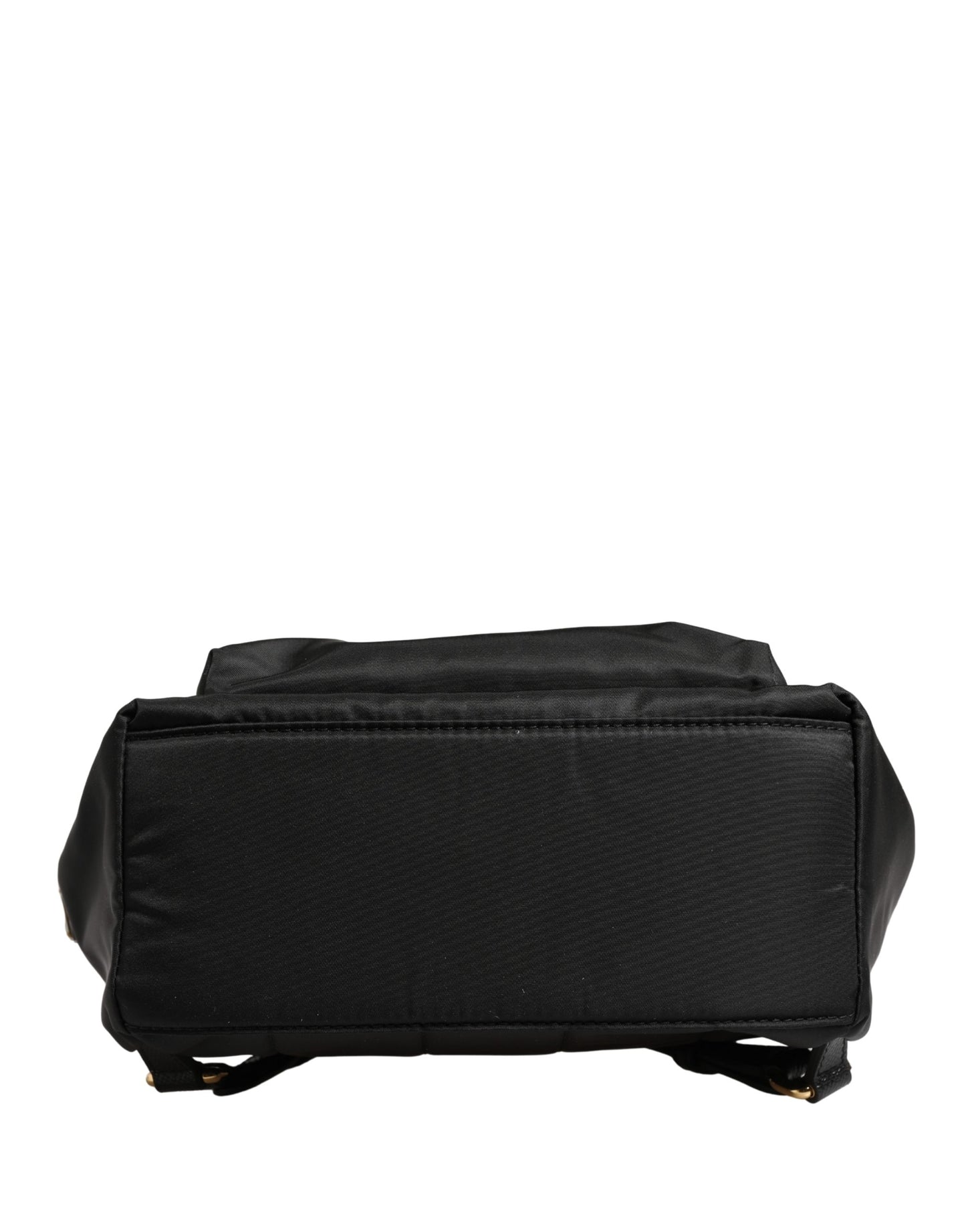 Dolce & Gabbana VULCANO Black Nylon #DGFAMILY Embellished Backpack Bag