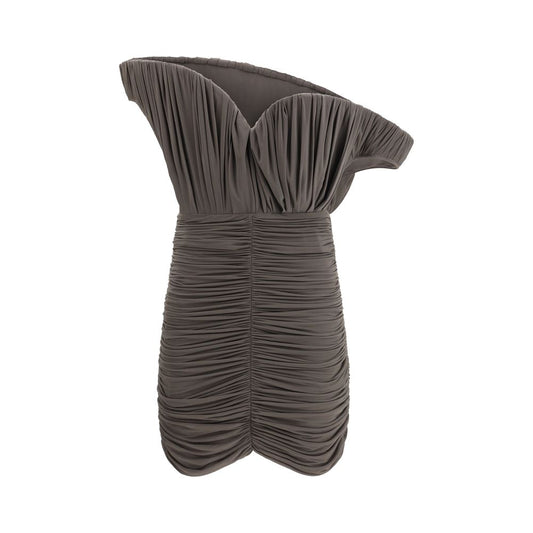 Magda Butrym Brown Copper Casual Dress