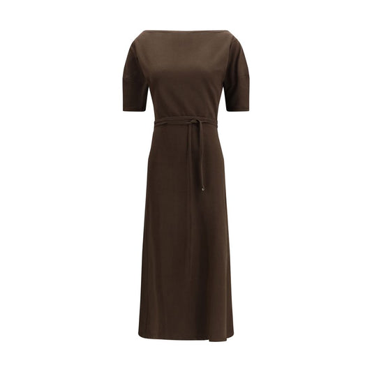 Lemaire Brown Cotton Casual Dress