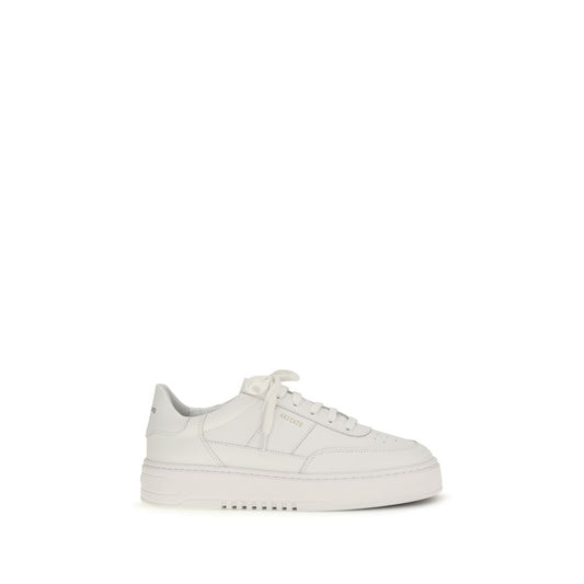 Axel Arigato White Calf Leather Bos Taurus Platform Sneakers