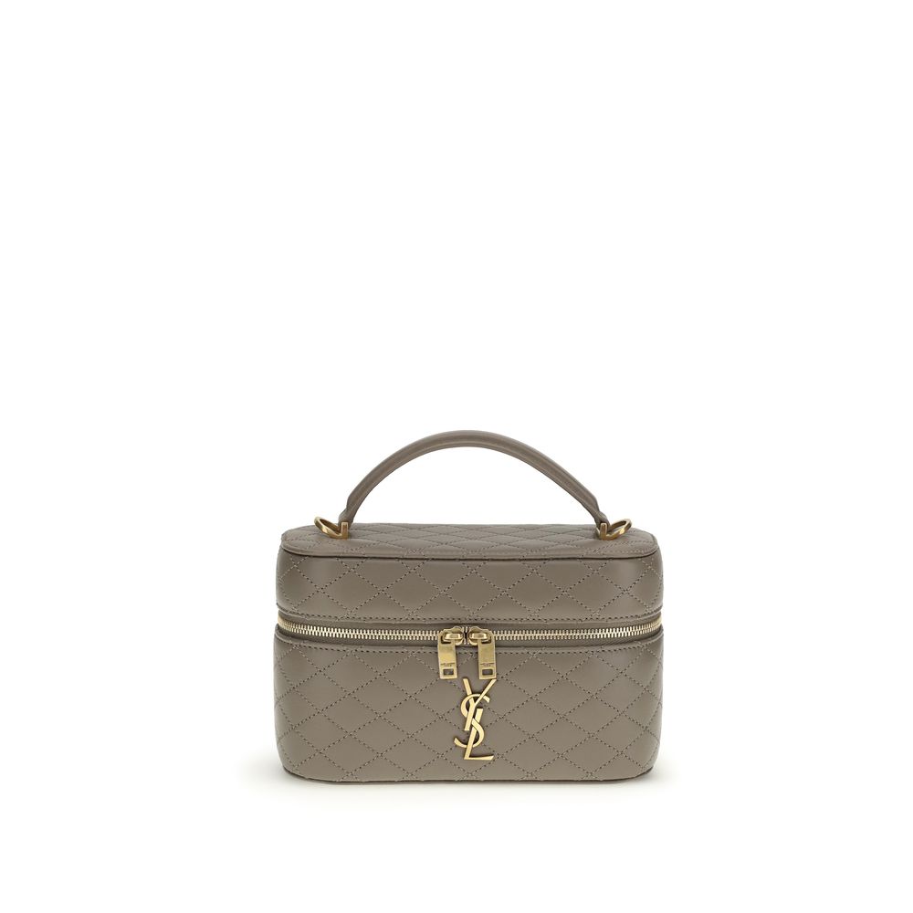 Saint Laurent Bicolor Calf Leather Bos Taurus Shoulder Bag