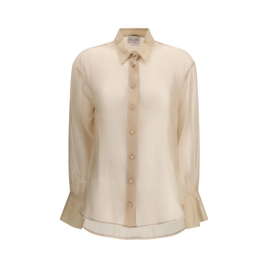 Forte_Forte Beige Copper Blouse