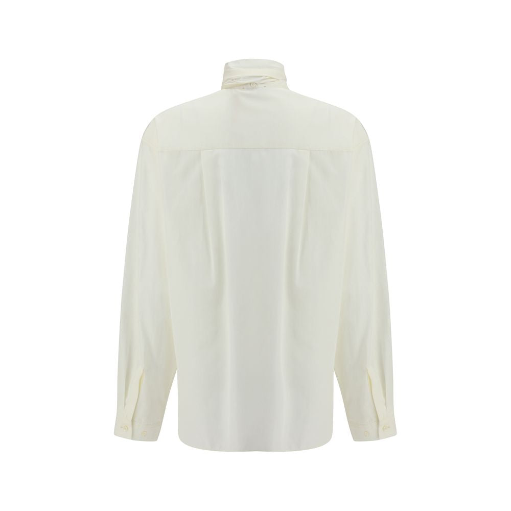Forte_Forte Beige Polyester Shirt