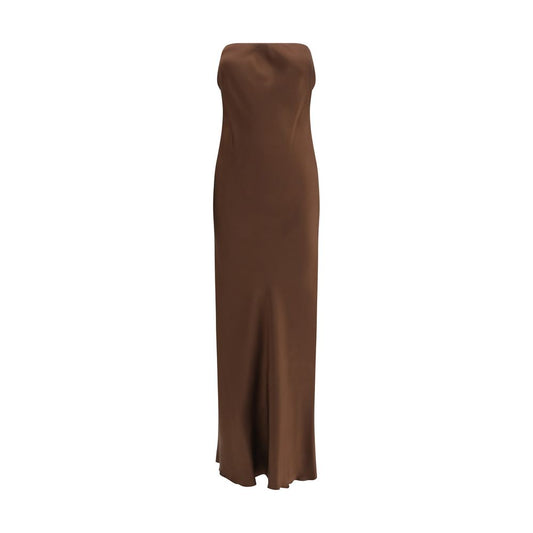 Forte_Forte Brown Acetate Casual Dress